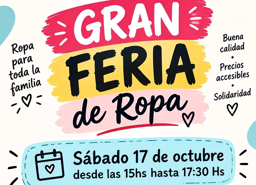 00 1 FERIA ROPA Caritas 17octubre26
