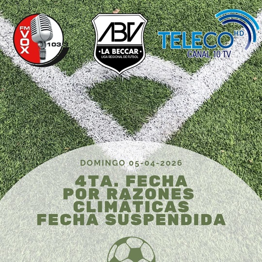 00 Fecha postergada lluvia 5abril26