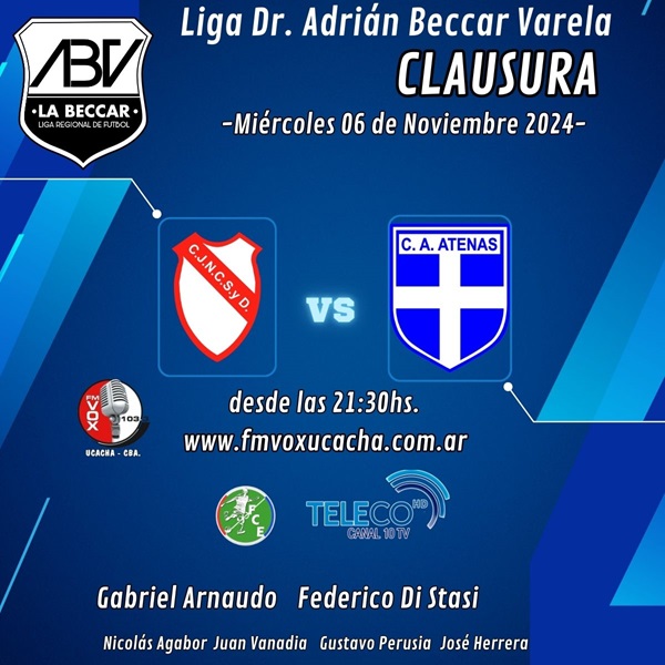 clasico Newbery vs Atenas 6nov24