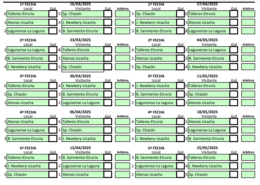 fixture oeste